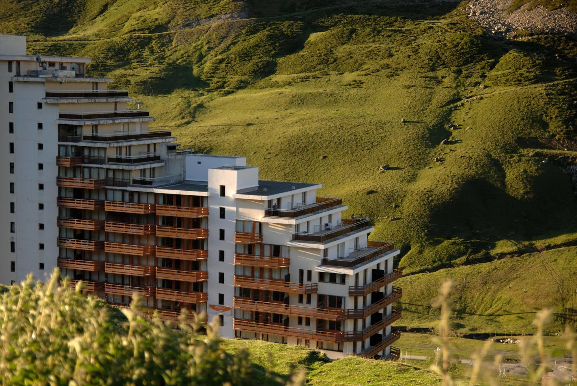 Pierre & Vacances Residence Le Montana La Mongie Exterior foto